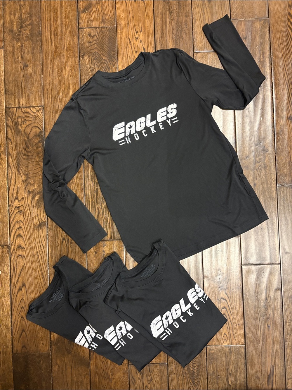 Long-Sleeved Baselayer; Eagles Hockey Kids'/Youth XL